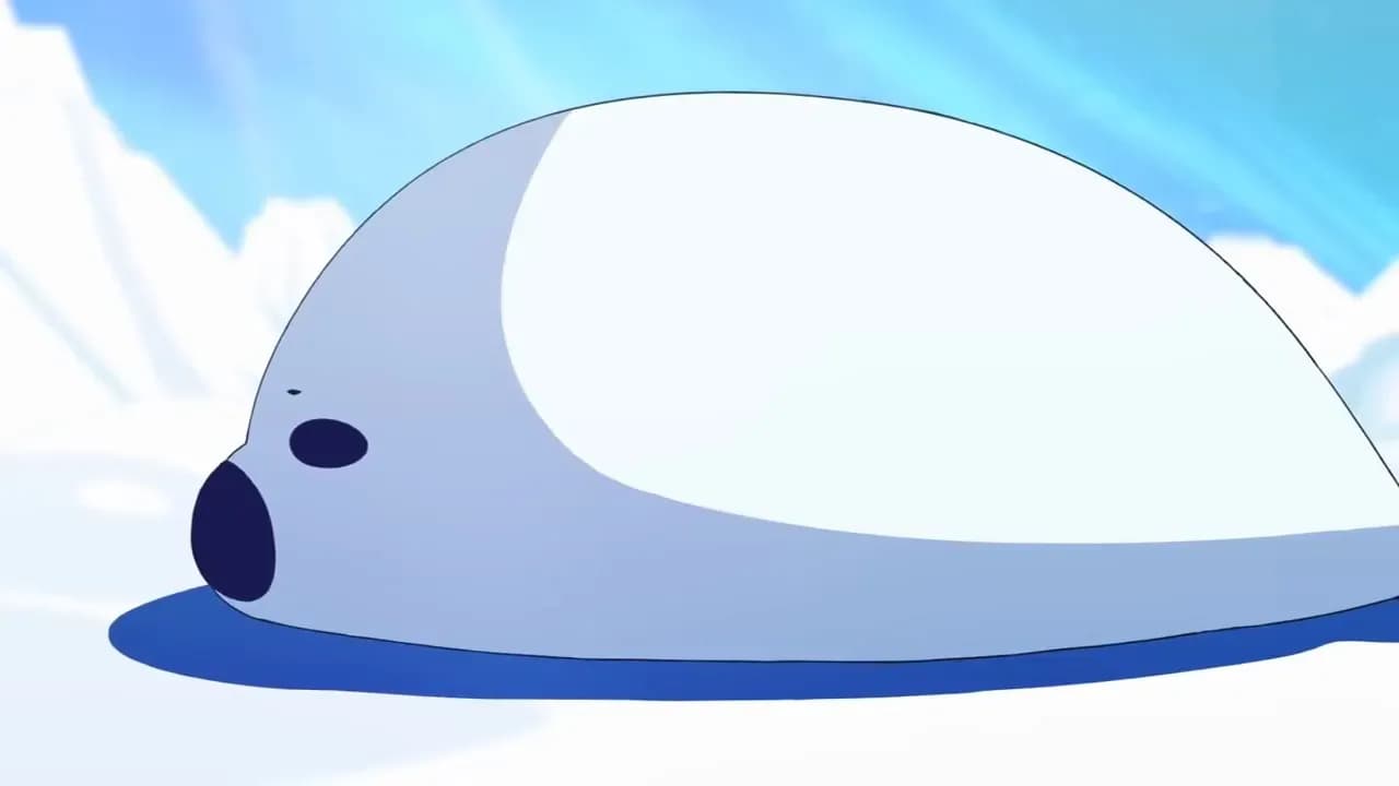 Влюблённый белый мишка screenshot 2