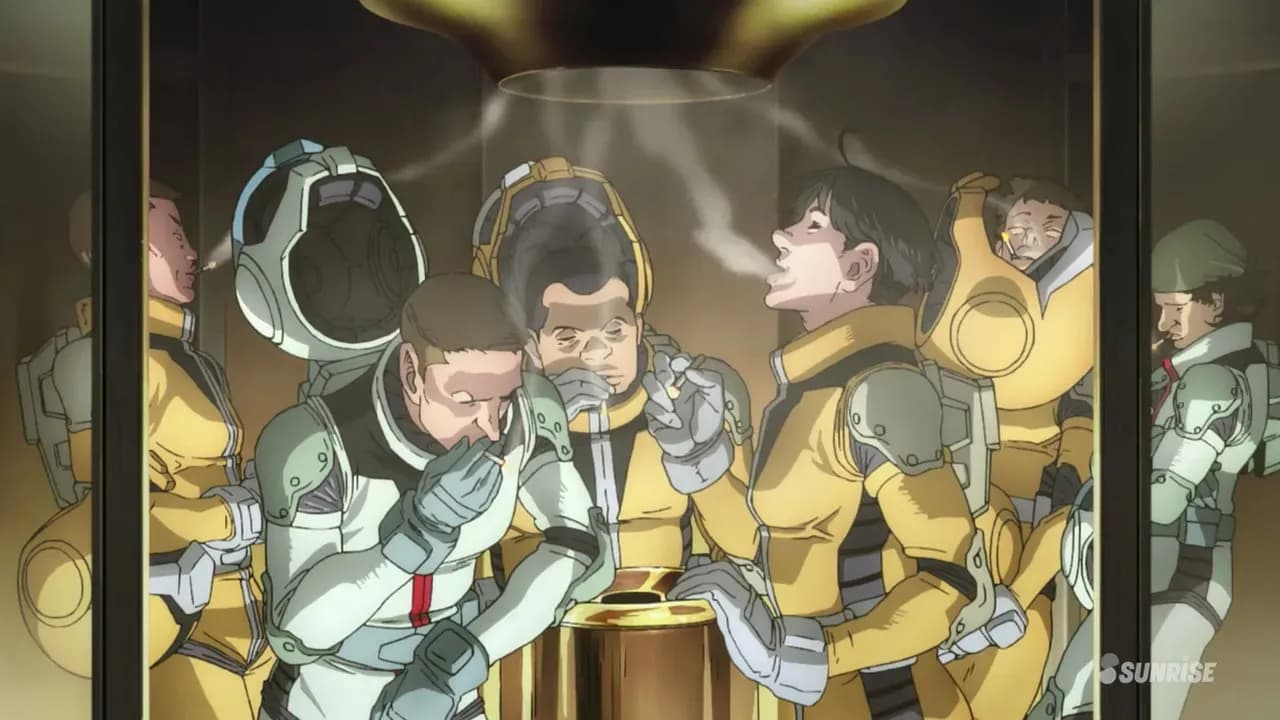 Мобильный воин Гандам: Грозовой сектор (первый сезон) screenshot 2