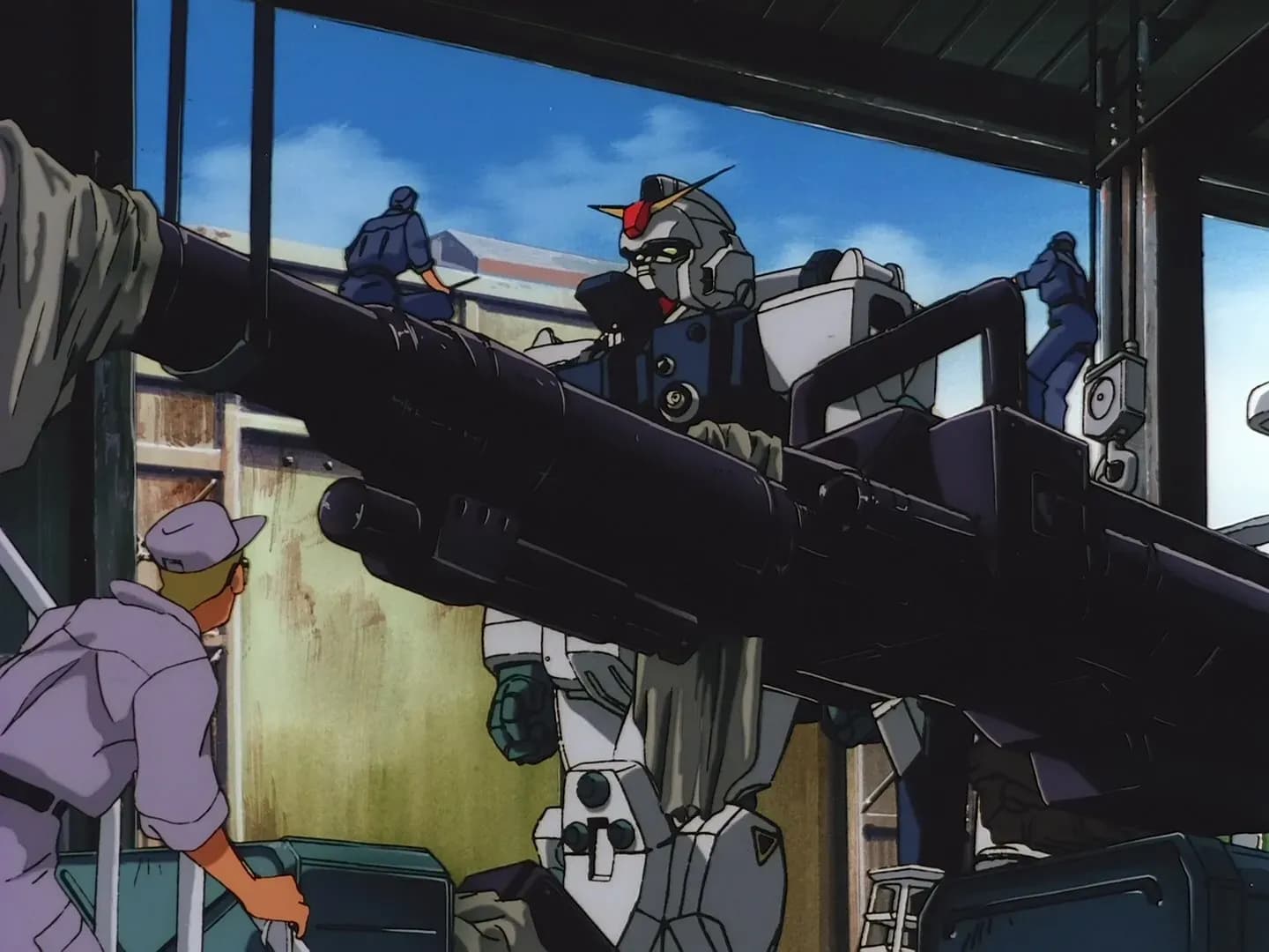 Мобильный воин ГАНДАМ: Восьмой взвод МС OVA screenshot 1