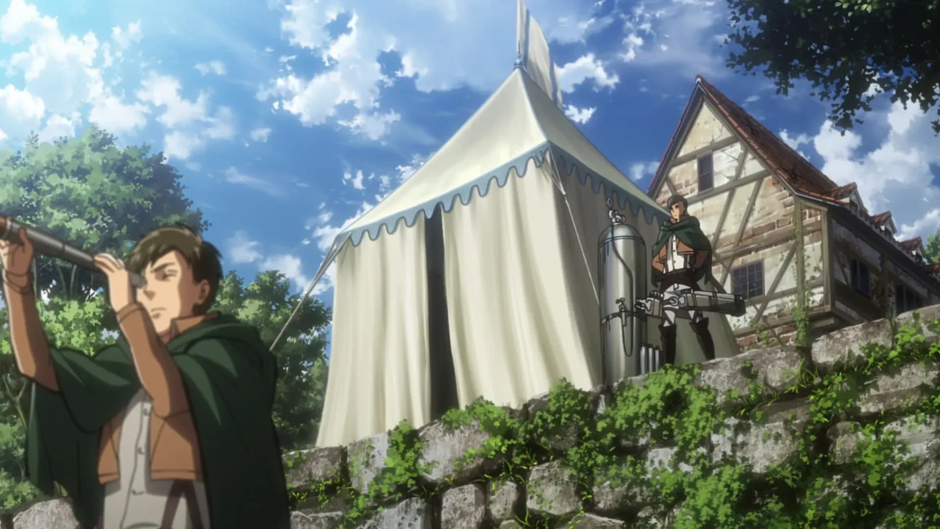 Атака титанов OVA-1 screenshot 1